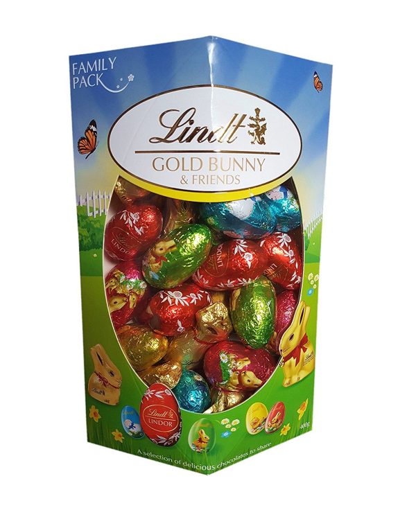 LINDT EASTER GOLD BUNNY & FRIENDS CHOCOLATE 400G