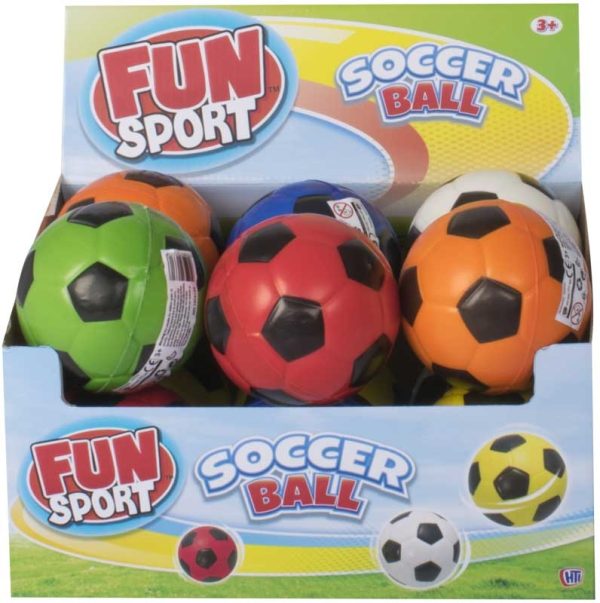 FUN SPORT SOFT FOOTBALL / SOCCER BALL 4 INCH