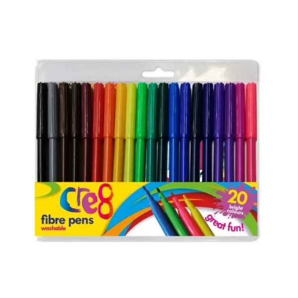 FIBRE PENS PACK OF 24