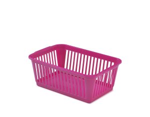 WHITEFURZE HANDY BASKET HOT PINK 37CM