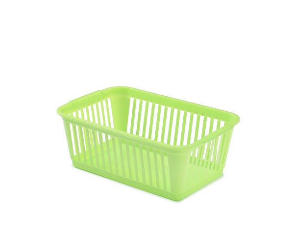 WHITEFURZE HANDY BASKET LIME GREEN 30CM