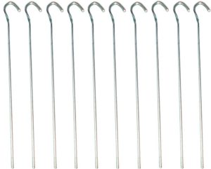 GALVANISED STEEL TENT GROUND PEGS