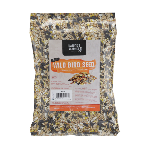 NATURES MARKET WILD BIRD FOOD SEED MIX 1KG