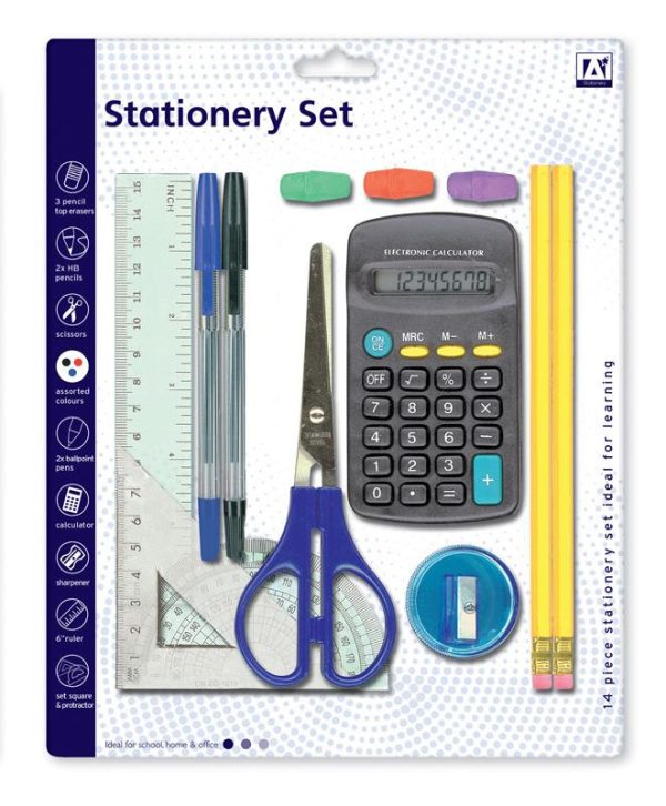 STATIONERY SET WITH CALCULATER