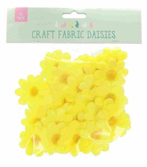 PACK OF 25 CRAFT DAISIES DAISY YELLOW ONLY