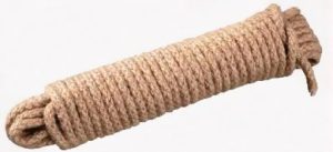 6MM JUTE PLAITED SASHCORD 10M - PJ04
