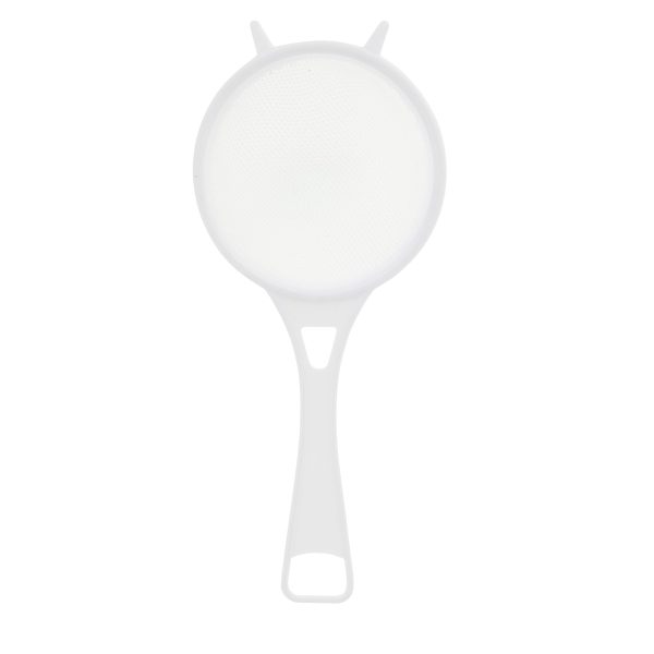 CHEF AID WHITE PLASTIC TEA STRAINER 6CM