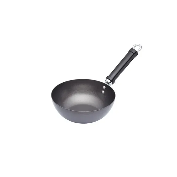 WOK 20CM CARBON STEEL NON STICK ORIENT KITCHENCRAFT