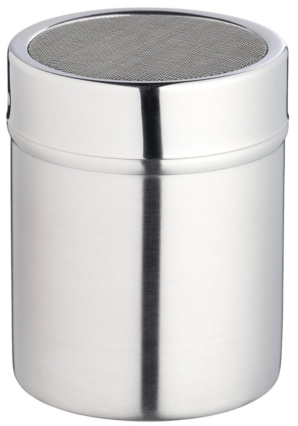 FINE MESH SHAKER AND LID 9 CM STAINLESS STEEL- KITCHEN CRAFT