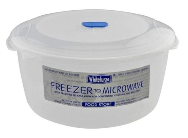 ROUND FREEZER TO MICROWAVE STORER 3.08LTR