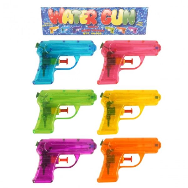 ASSORTED WATER GUN 11 CM NEON COLOUR