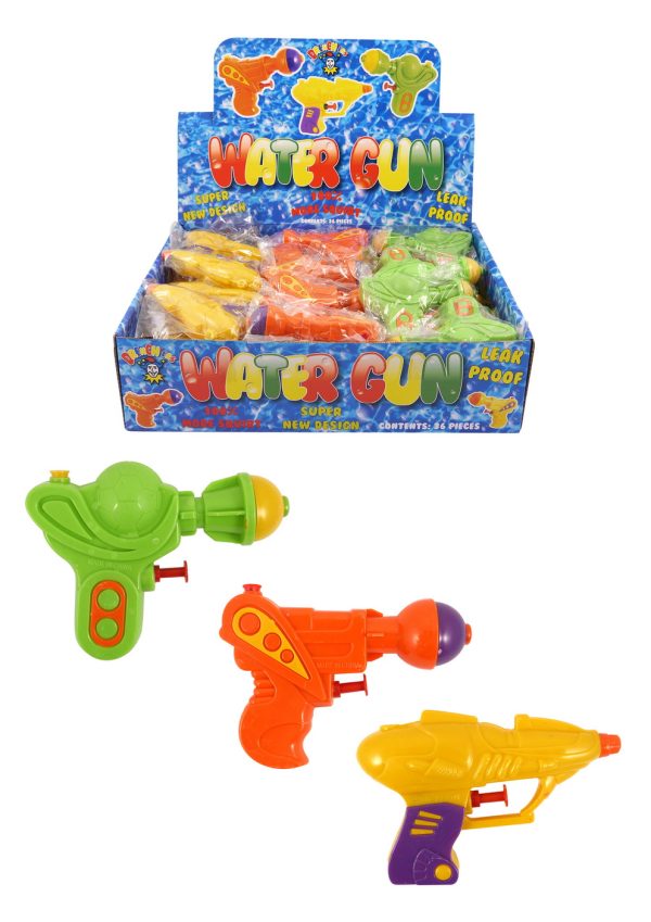 ASSORTED WATER GUN 12 CM NEON COLOUR