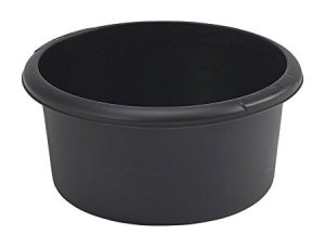 WHITEFURZE BLACK 26CM SMALL ROUND GRAPHITE BOWL