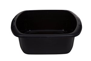 WHITEFURZE LARGE RECTANGULAR BLACK BOWL