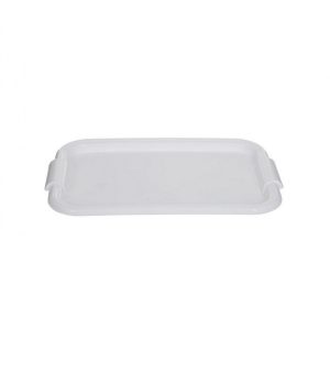 WHITEFURZE RECTANGULAR WHITE TRAY 41CM
