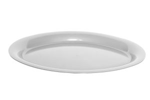 WHITEFURZE OVAL WHITE PLATTER 53CM