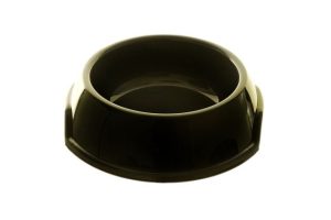 ASSORTED COLOUR WHITEFURZE ROUND PET BOWL 15CM