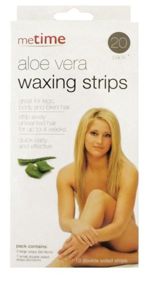 10 PAIR OF ALOE VERA WAXING STRIPS