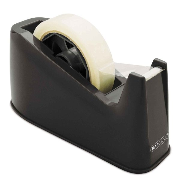 RAPESCO HEAVY DUTY BLACK TAPE DISPENSER