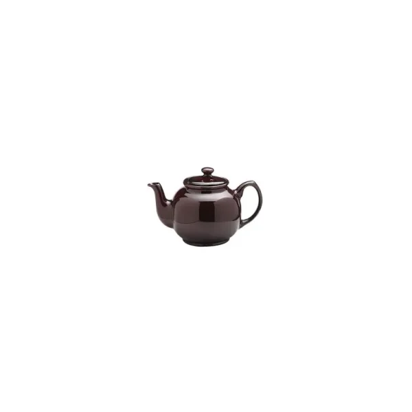 BROWN ROCKINGHAM 2 CUP TEAPOT