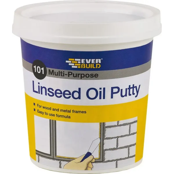 EVERBUILD 101 MULTI PURPOSE LINSEED OIL PUTTY 500ML