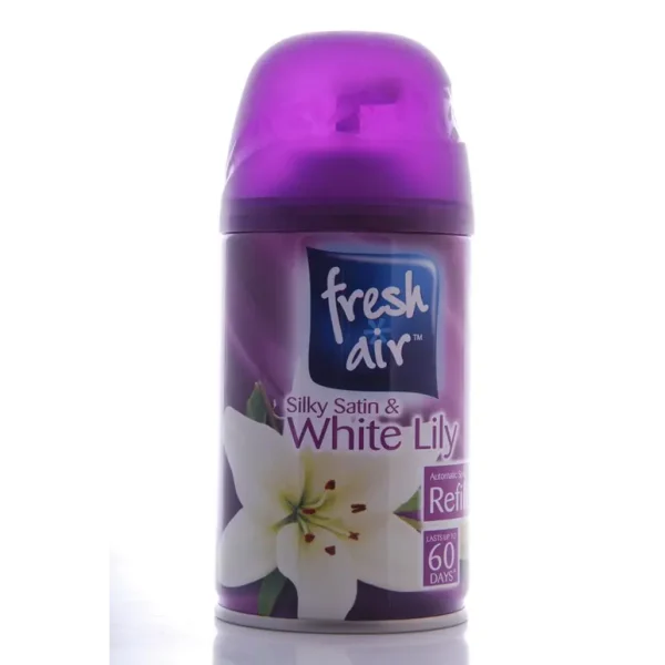 FRESH AIR FRESHNER SILKY SATIN & WHITE LILLY 250ML