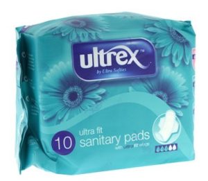 ULTREX ULTRA FIT SANITARY PADS 10'S