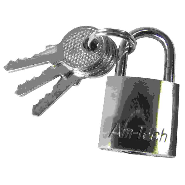 AMTECH 20MM BRASS PADLOCK