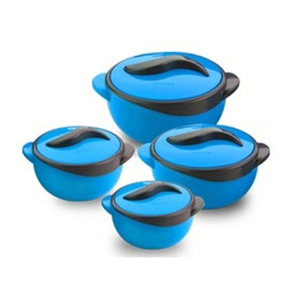 PARISA CASSEROLE 4 PIECE SET BLUE