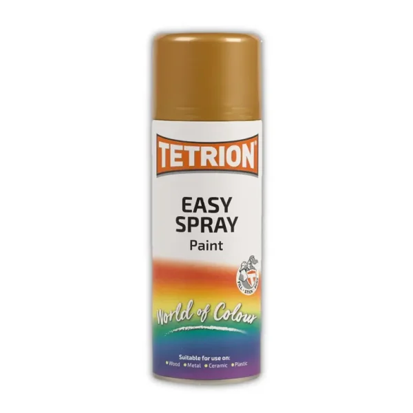 TETROSYL ALL PURPOSE EASY SPRAY PAINT GOLD 400ML