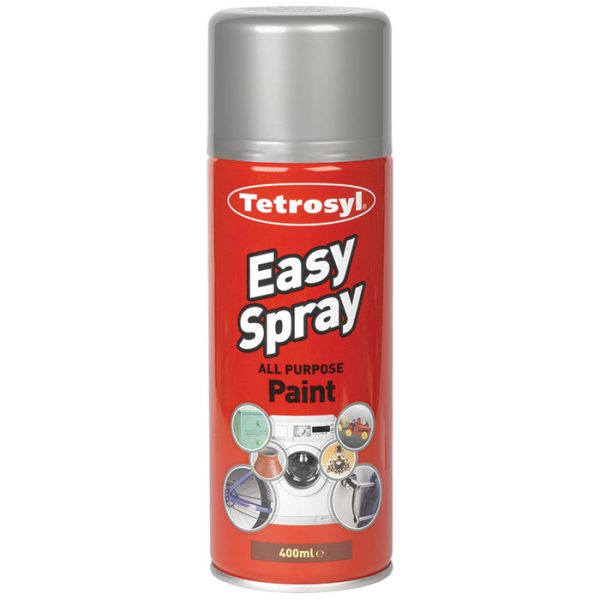 TETROSYL ALL PURPOSE EASY SPRAY PAINT SILVER 400ML