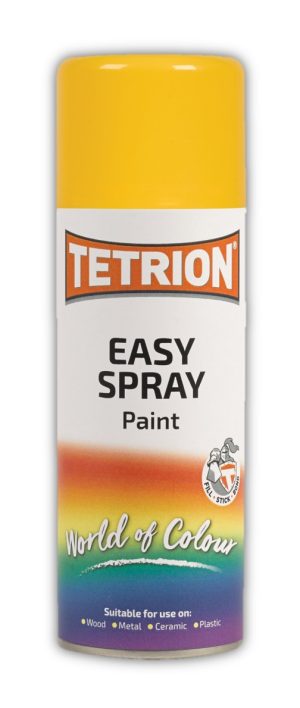 TETROSYL ALL PURPOSE EASY SPRAY PAINT YELLOW 400ML
