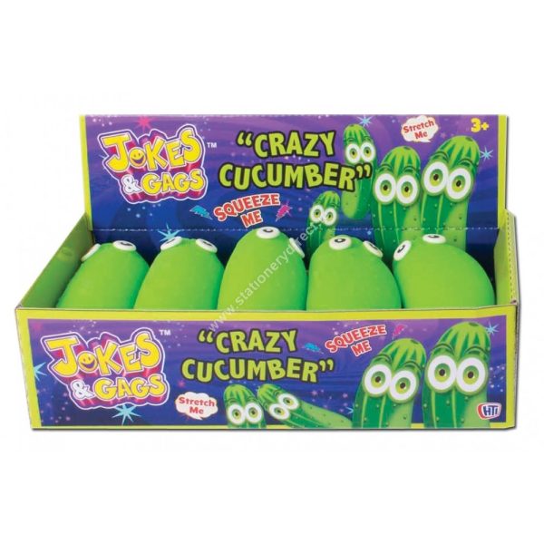 JOKES & GAGS CRAZY CUCUMBER SQUEEZE ME