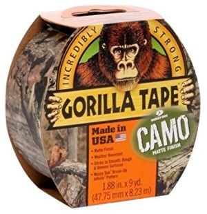 GORILLA TAPE CAMOUFLAGE MATT FINISH 48MMX8M OUTDOOR TAPE