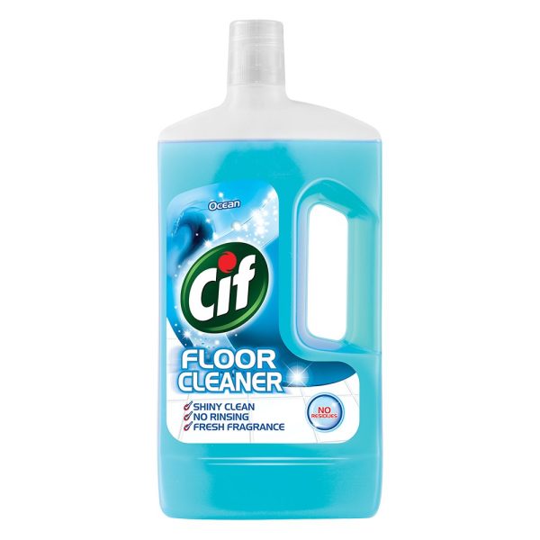 CIF FLOOR CLEANER FOR BRILLANT SHINE 950 ML OCEAN