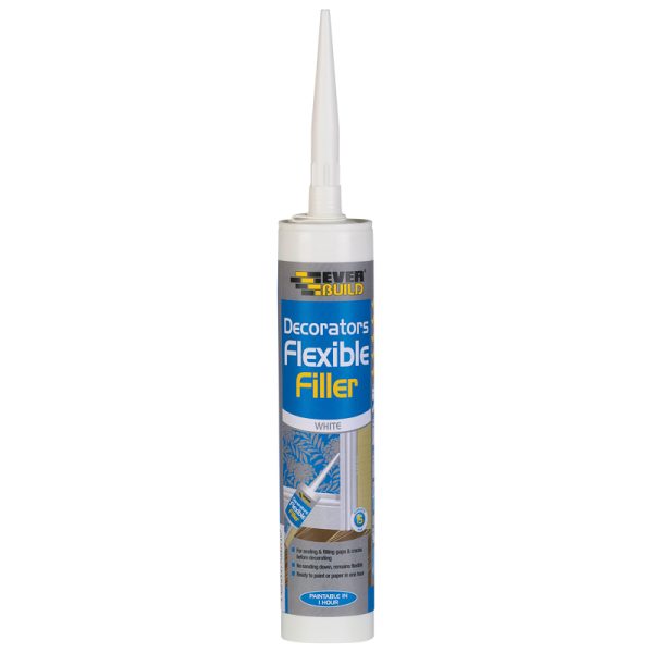 EVERBUILD FELIXBLE DECORATORS FILLER WHITE 290ML 000516