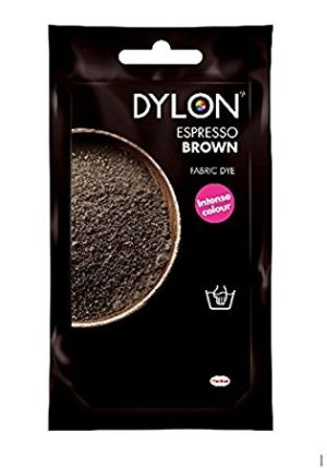 DYLON FABRIC HAND DYE 50G -ESPRESSO BROWN