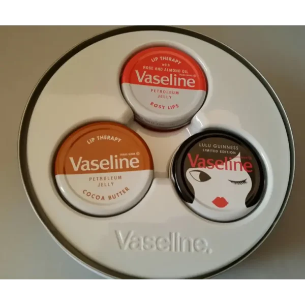 VASELINE LIP THERAPY LIMITED EDITION LULU GUINESS COCOA BUTTER & ROSY LIPS