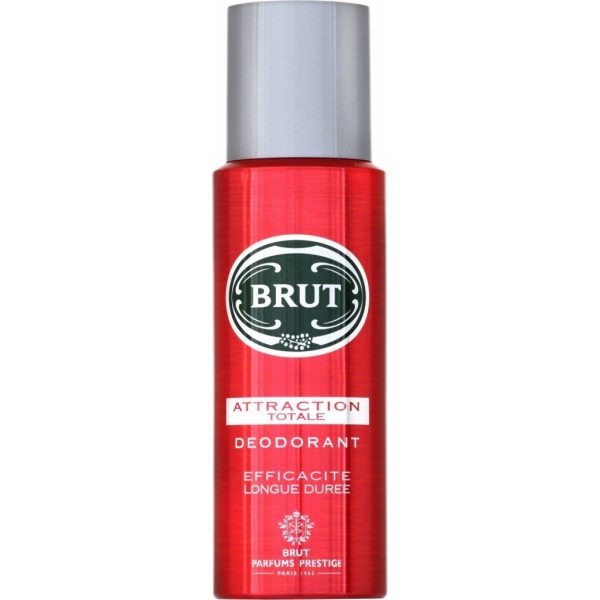 BRUT ATTRACTION TOTALE DEODORANT SPRAY 200ML PACK OF 6