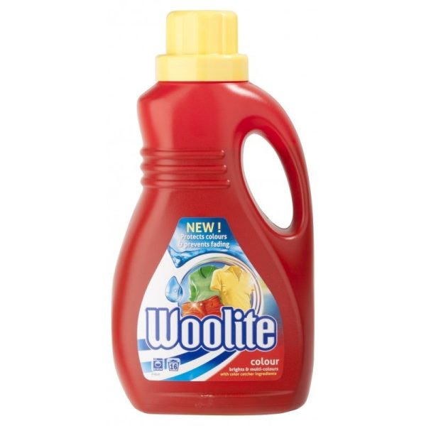 WOOLITE PEARL WASHING LIQUID FOR COLOURED FABRIC 1LITRE