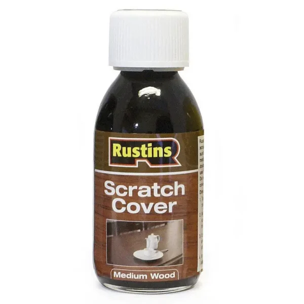 RUSTINS SCRATCH COVER FOR MEDIUM WOOD 125ML