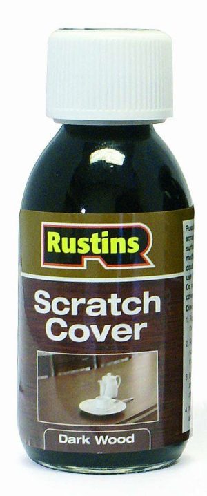 RUSTINS SCRATCH COVER FOR DARK WOOD 125ML