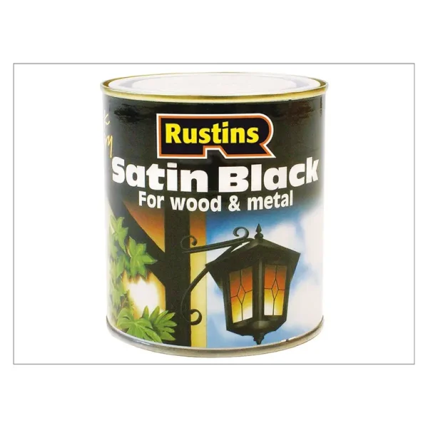 RUSTINS QUICK DRYING RADIATOR ENAMEL WHITE SATIN 250ML