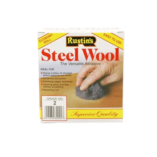 RUSTIN STEEL WOOL GRADE 2 OIL FREE