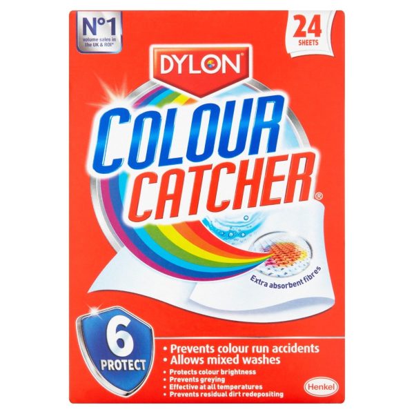 DYLON COLOUR CATHCER PREVENTS COLOUR RUN ACCIDENTS 24SHEETS