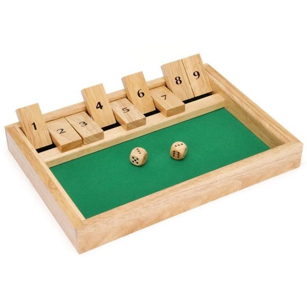 TRADITIONAL SHUT THE BOX FAMILY GAME