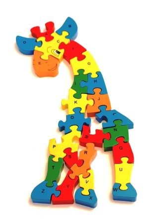 WOODEN GIRAFFE PUZZLE