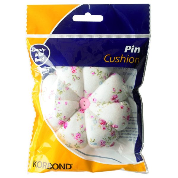 KORBOND MULTICOLOUR PIN CUSHION - - DESIGN MAY VARY --