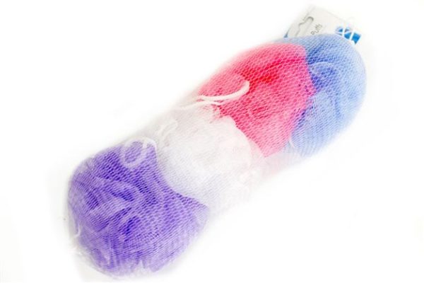 BODY PUFFS 12CM PACK OF 4