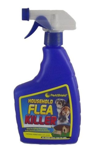 PESTSHIELD HOUSEHOLD FLEA KILLER SPRAY 500ML